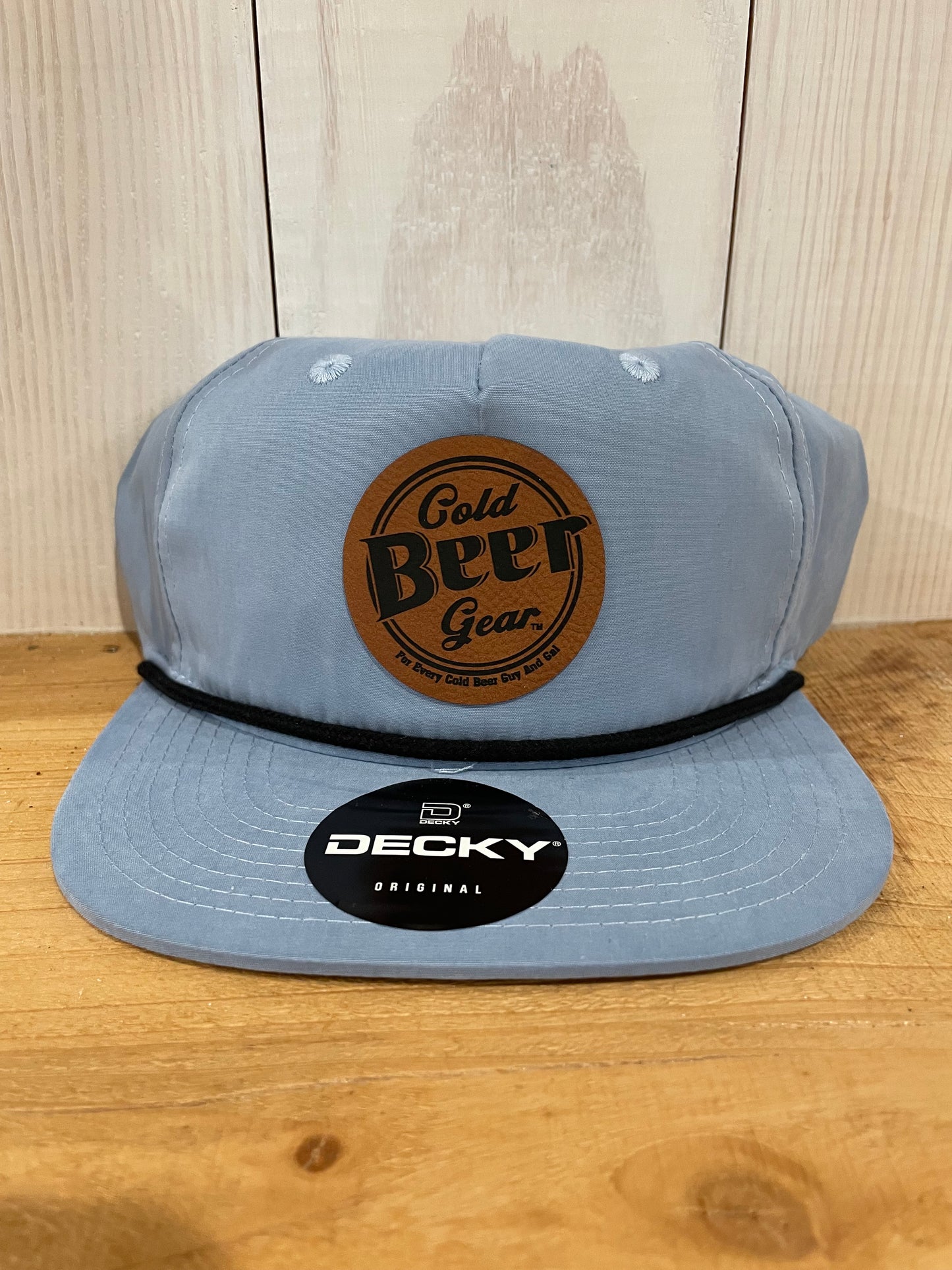 Cold Beer Gear Rope Hat (Sky/Black)