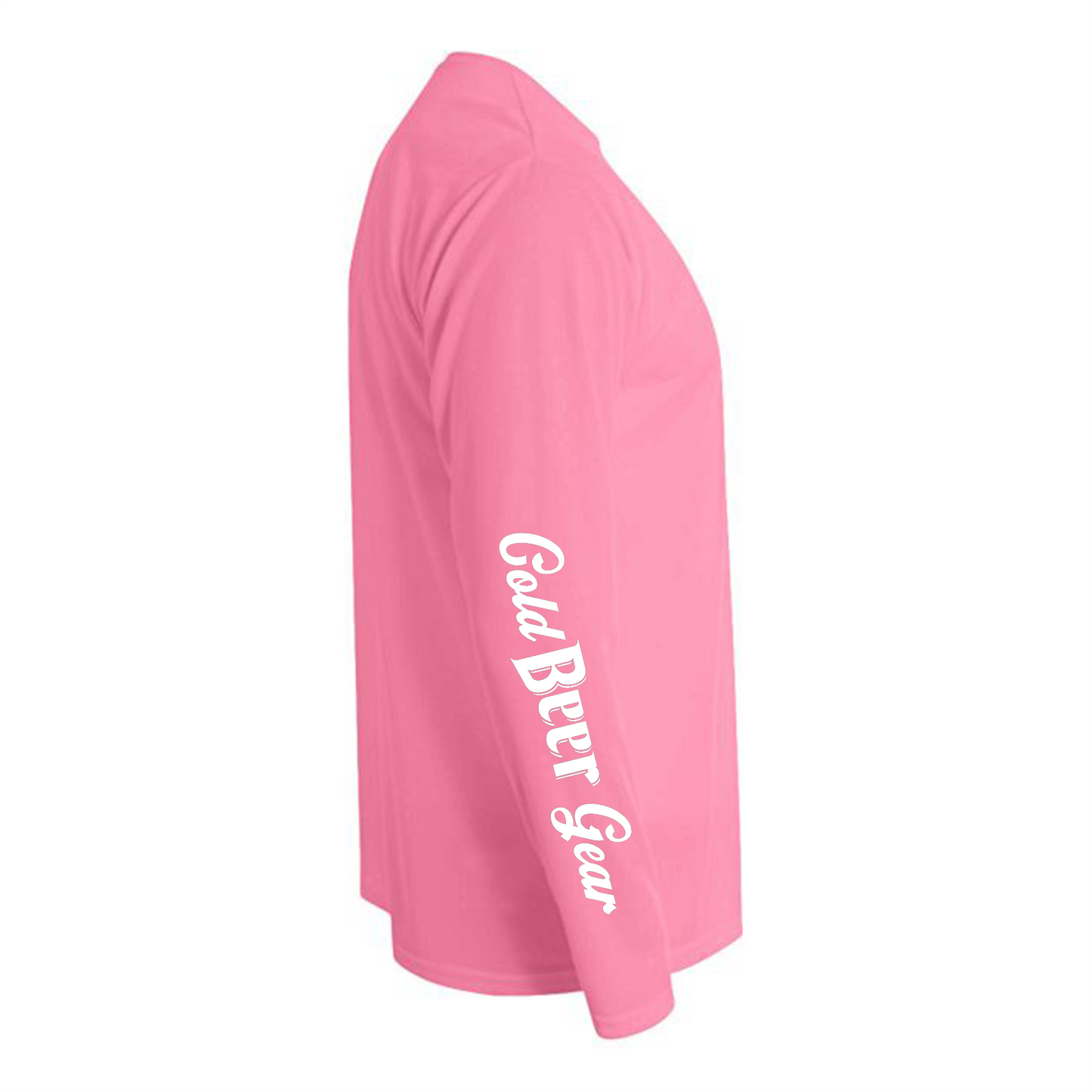 CBG FISHING LONG SLEEVE DRIFIT (LIGHT PINK WITH WHITE)