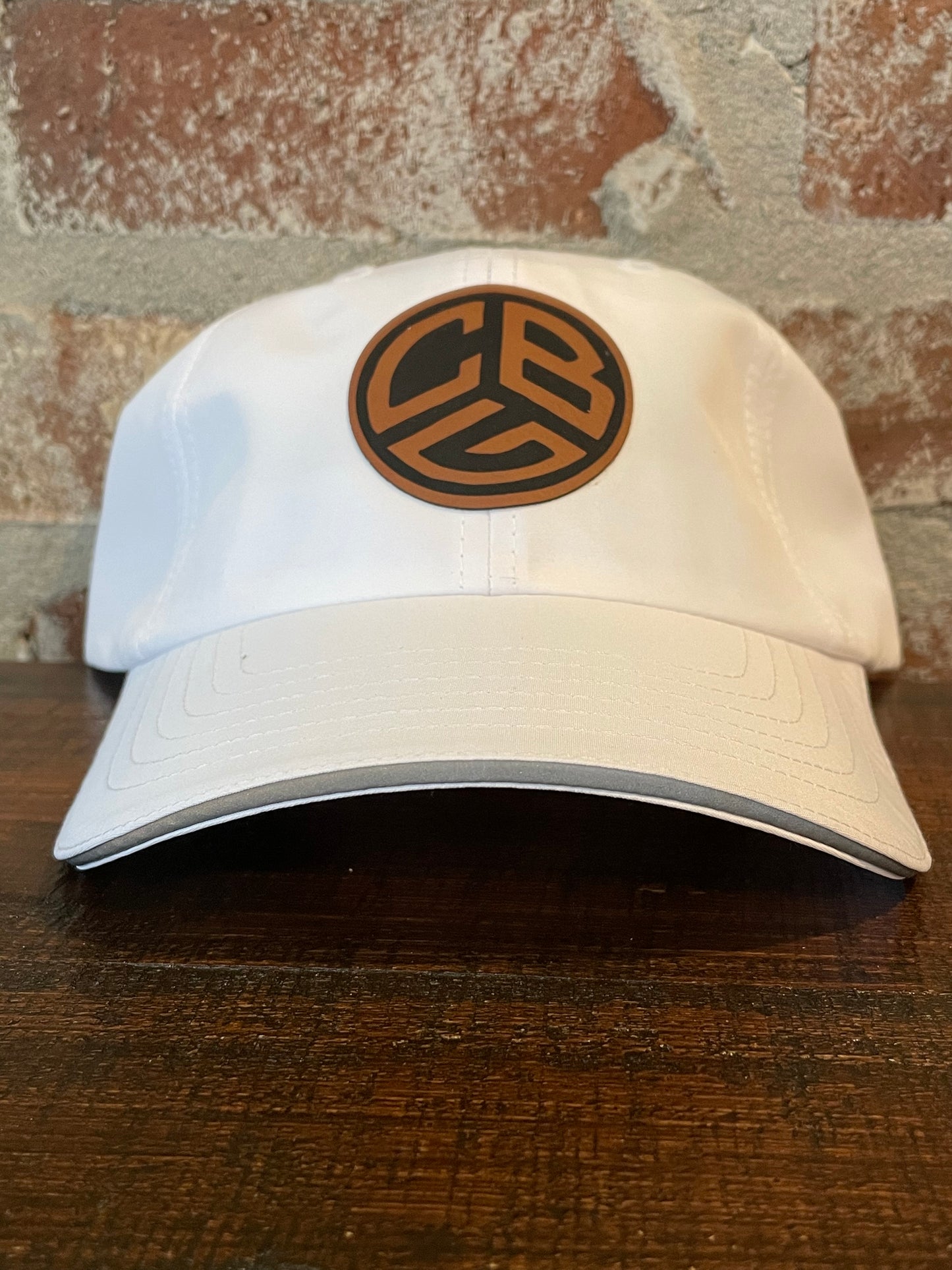 CBG DRI FIT HAT (White)