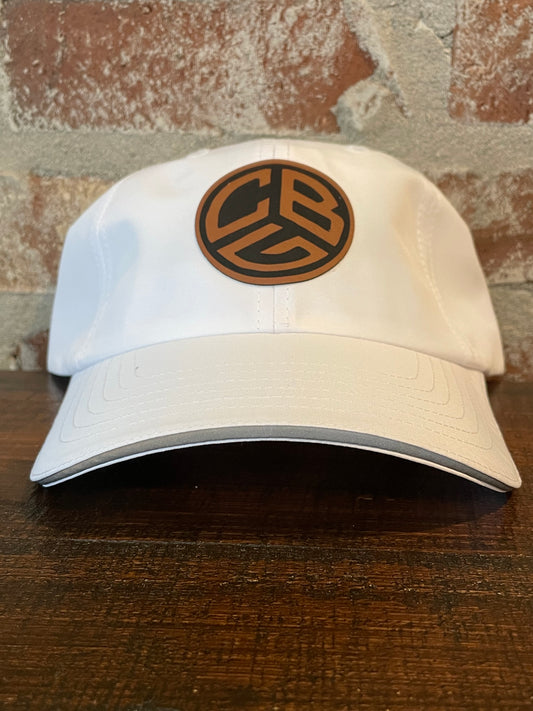 CBG DRI FIT HAT (White)