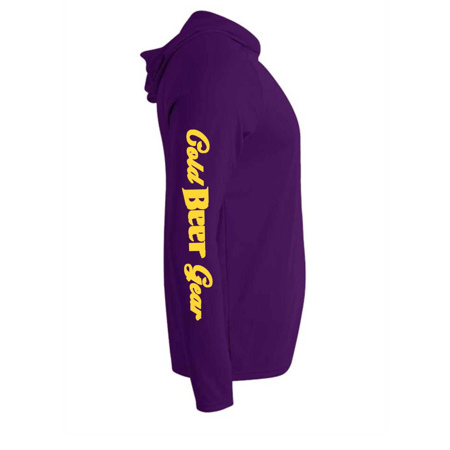 CBG FISHING LONG SLEEVE DRIFIT (PURPLE WITH GOLD)