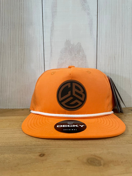 CBG Rope Hat (ORANGE/WHITE)