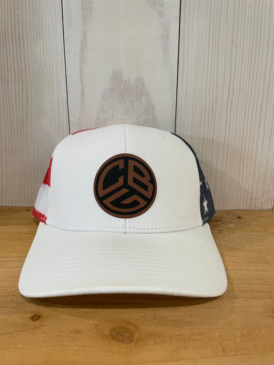 CBG Flag Hat (White Front)