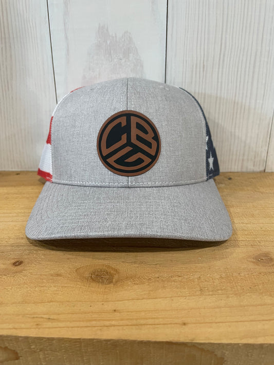 CBG Flag Hat (Grey Front)